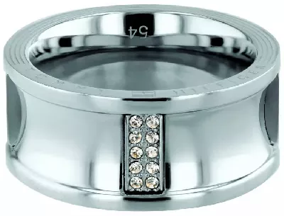 Luxusní masivní dámský ocelový prsten značky Tommy Hilfiger