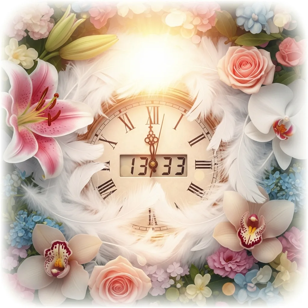 Význam času 13:33 na hodinách