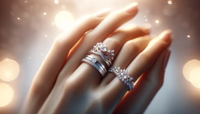 Kombinování snubního prstenu s zásnubním