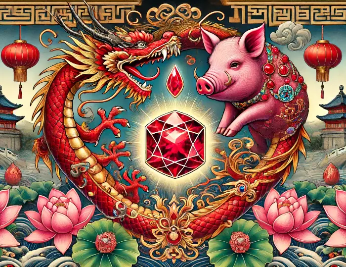 Rubín a čínský horoskop