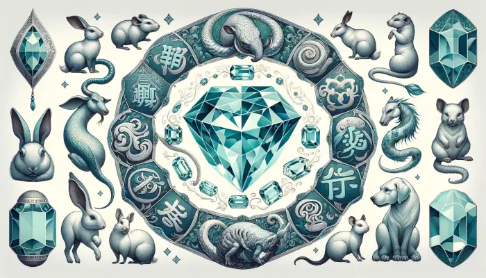 Akvamarín a čínský horoskop