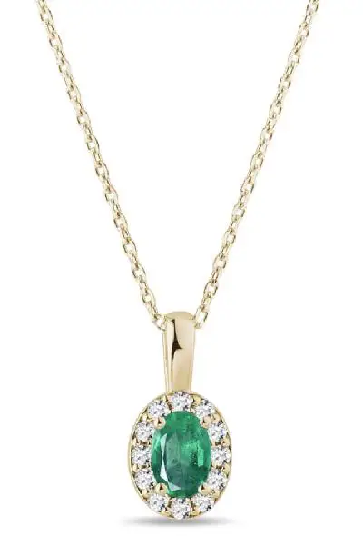 Smaragd a diamanty: Náhrdelník, který přináší naději a krásu do vašeho života