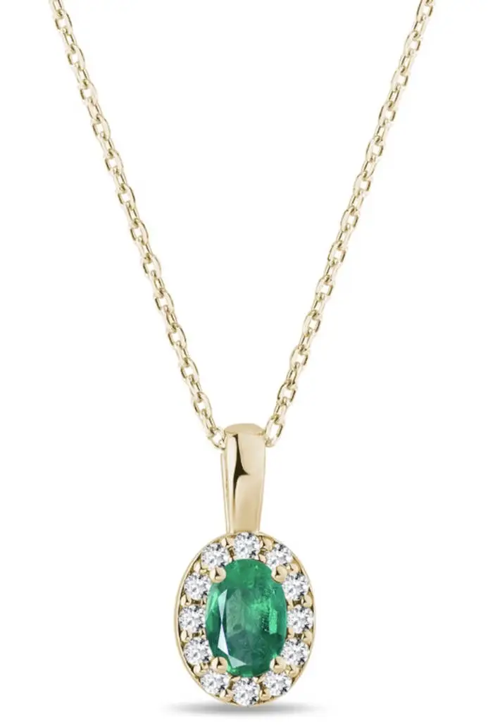 Smaragd a diamanty: Náhrdelník, který přináší naději a krásu do vašeho života