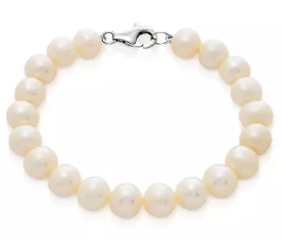 Perlový náramek- bílé sladkovodní perly