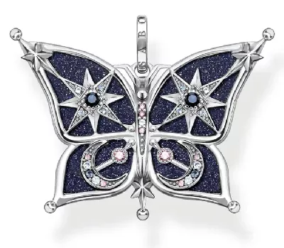 Přívěsek Butterfly star & moon silver THOMAS SABO